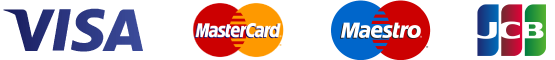 Credit and Debit cards accepted